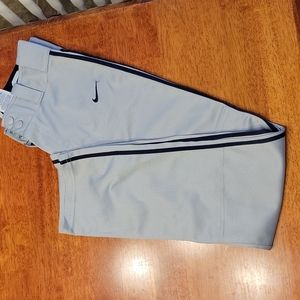 Grey Nike Youth Baseball Pant